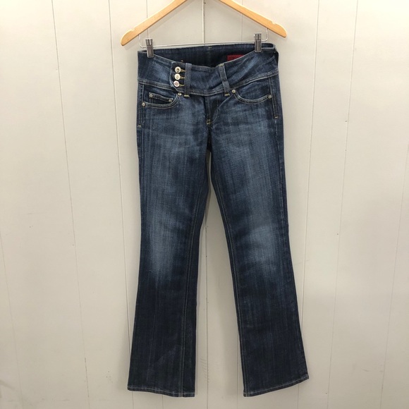 VIGOSS Sz 3/4 Button Front Bootcut Jeans - Picture 11 of 13